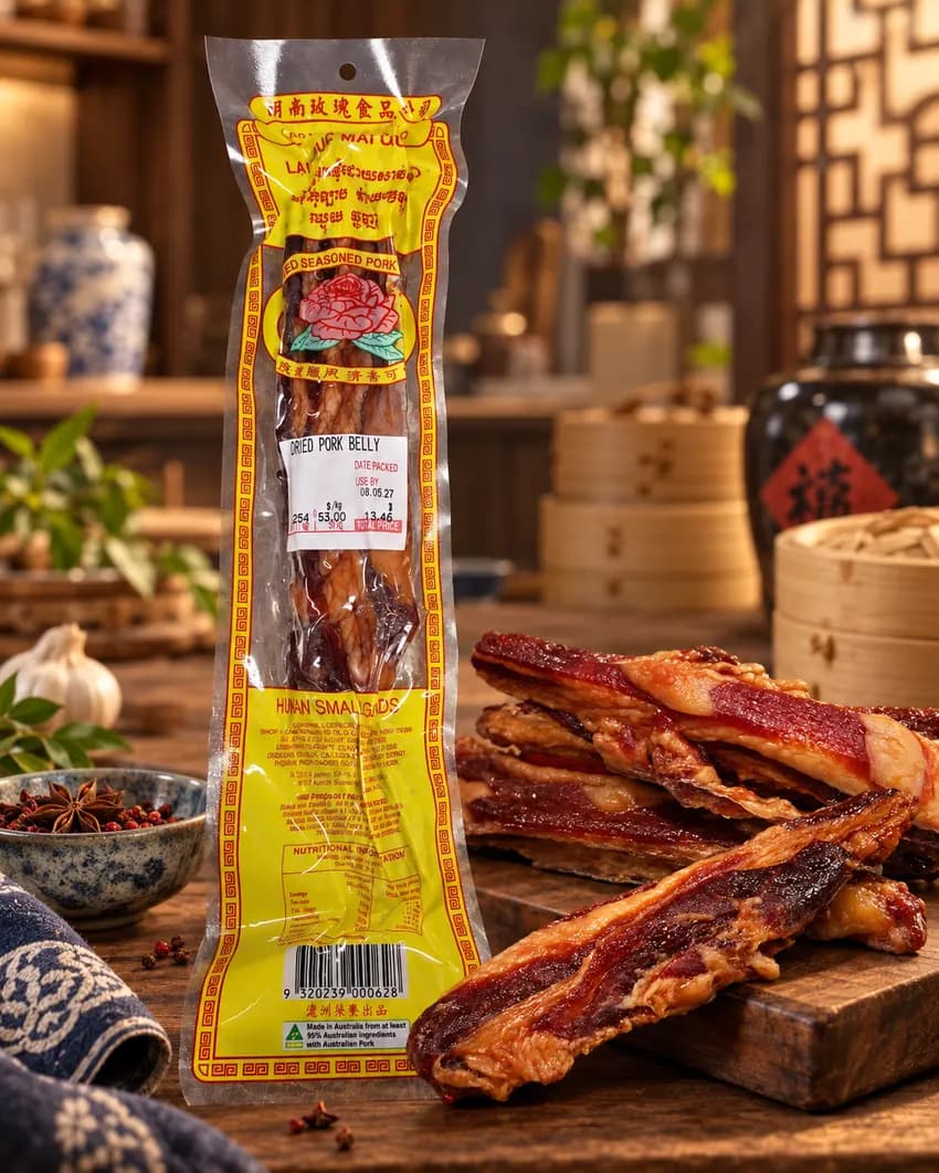 Premium Dried Pork Belly 2 kg Packed