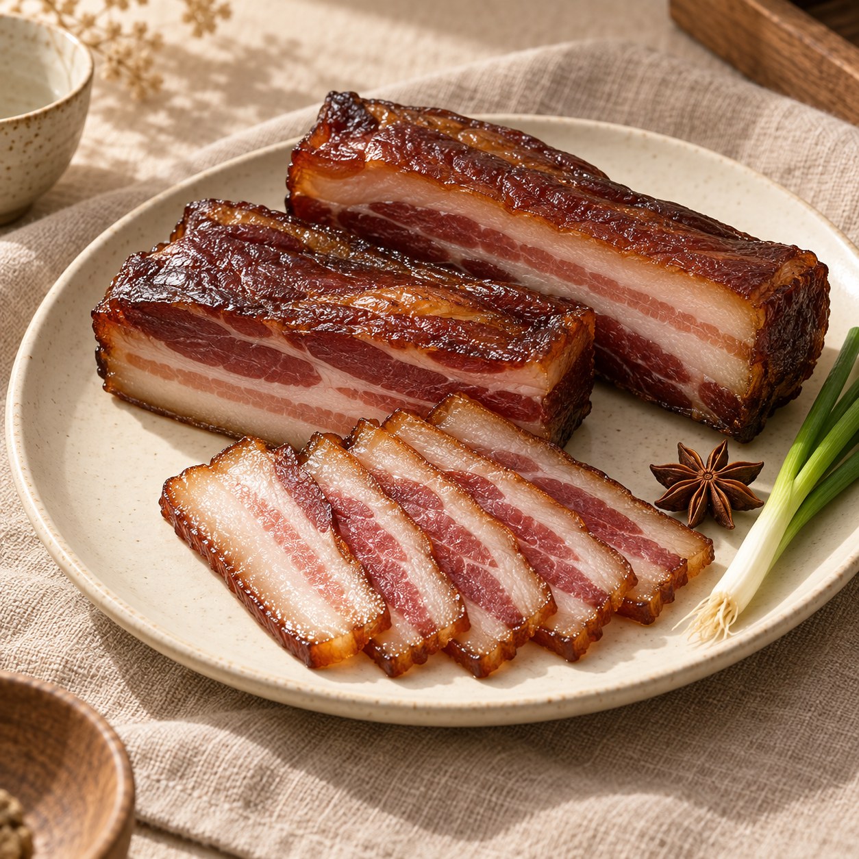 Chinese Bacon & Smallgoods — illustrative photography