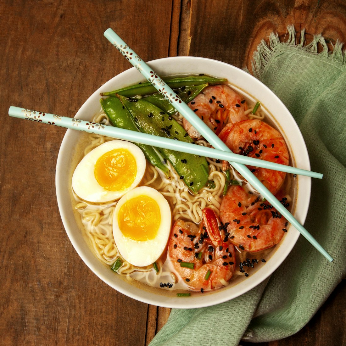 Chinese Sausage Noodles — serving inspiration