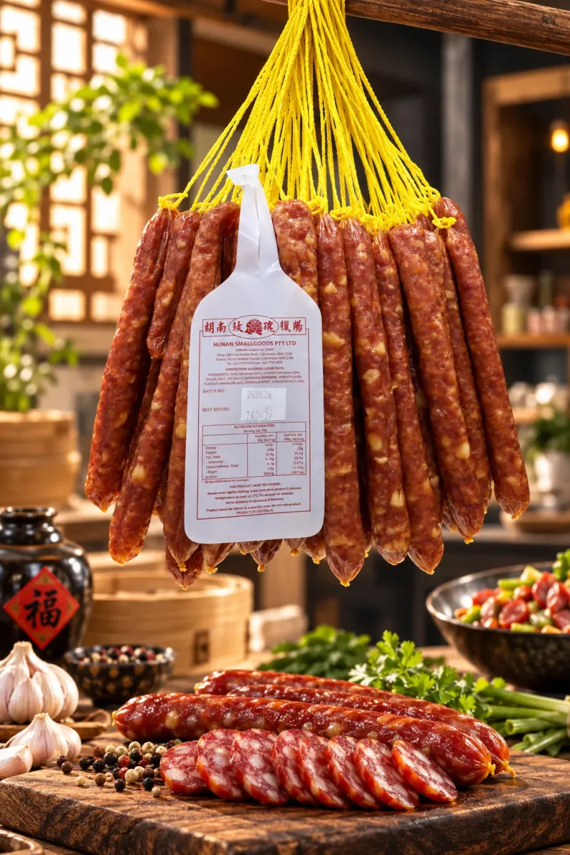 Premium Yellow String Pork Sausage